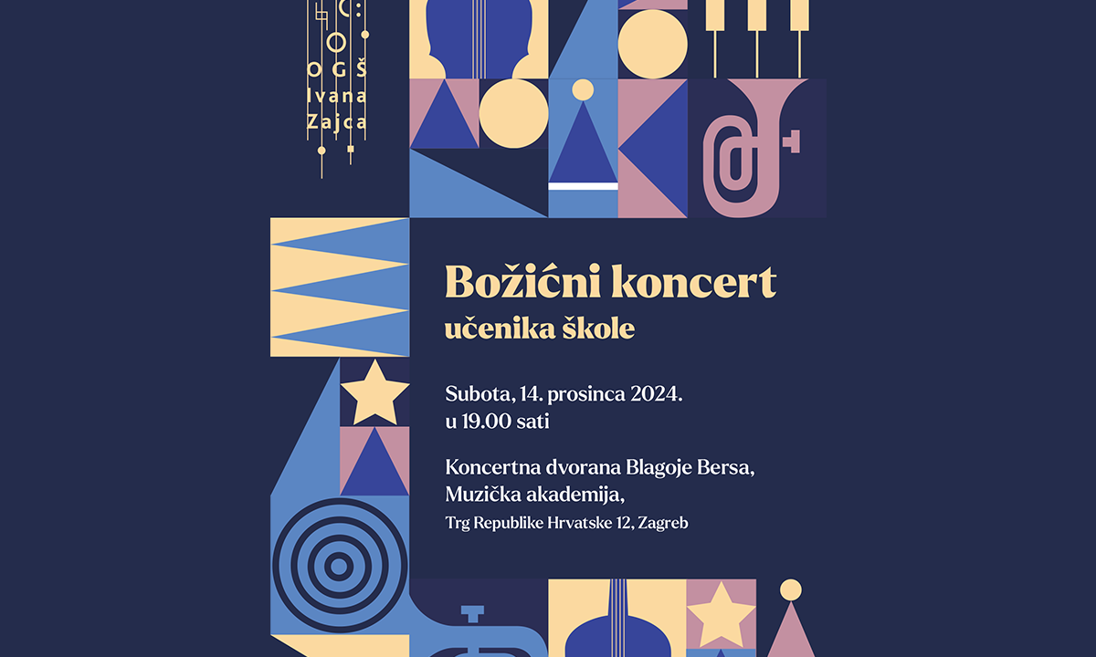 BOŽIĆNI KONCERT UČENIKA ŠKOLE